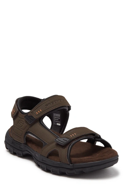 Skechers Gander-louden Sandal In Brn