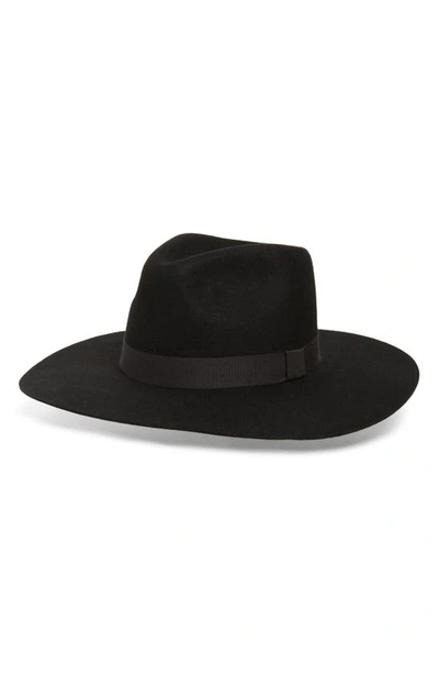 Madewell X Biltmore® Montana Wool Felt Hat In True Black