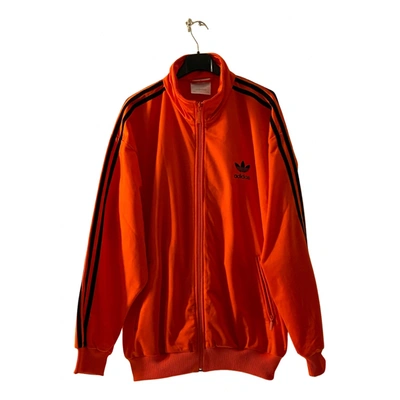 Pre-owned Adidas Originals Jacket In Orange