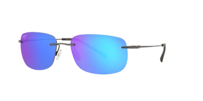 Maui Jim Unisex Polarized Sunglasses, Mj000670 Ohai 59 In Blue Mir Pol