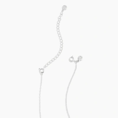 Accessories 3" Extender Chain Necklace In Silver