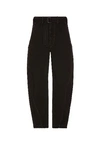 Lemaire Twisted Pants Black In Black