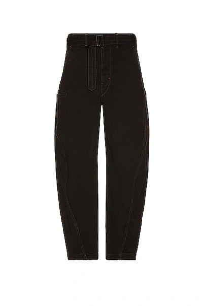 Lemaire Twisted Pants Black