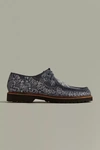 Urban Outfitters Uo Geoff Paisley Wallabee Shoe In Blue 