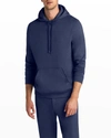 Bugatchi Men's Comfort Hooded Sweatshirt In Navy