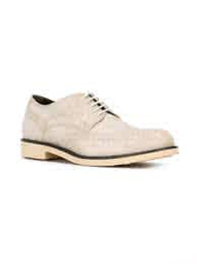 Tod's Mens Classic Brogue Shoes Clay