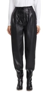 MOTHER THE TWISTY TIE BOUNCE HOVER trousers,MOTHR21467