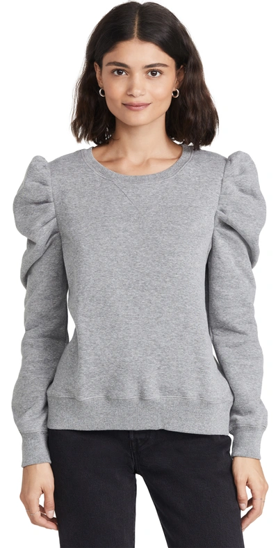 Rebecca Minkoff Janine Sweatshirt In Medium Heather Grey