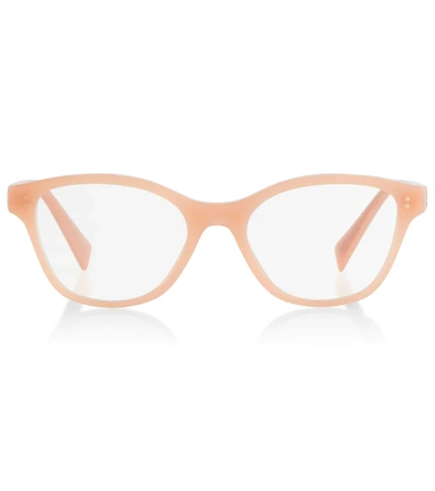 Miu Miu Cat-eye Glasses In Pink