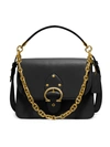 Coach Beat Leather Shoulder Bag In Black