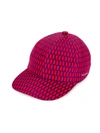 KITON GEOMETRIC BASEBALL CAP,400014855267