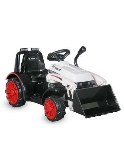 Best Ride On Cars Bobcat Construction Tractor Electric Ride-on Car In Black