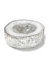 Anna New York Sterling Silver-plated Agate Bowl In Nocolor