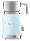 Smeg Retro-style Milk Frother In Pastel Blue