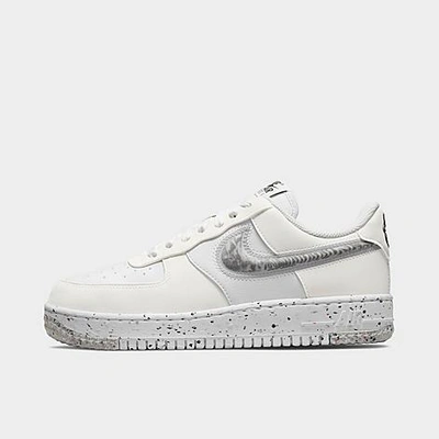 Nike Air Force 1 Crater Women's Shoes In White/black/summit White