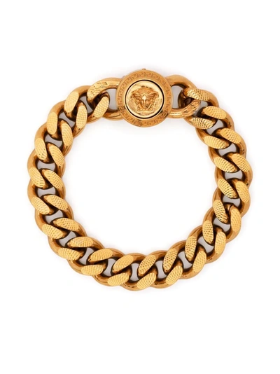 Versace Gold Large Chain Medusa Bracelet