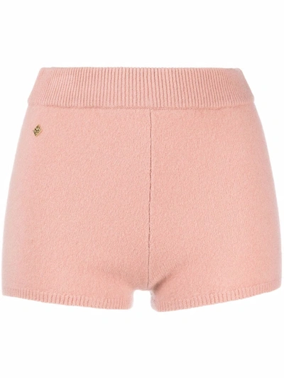 Sandro Izzie Wool Shorts In Pink
