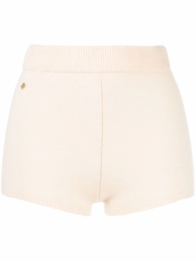 Sandro Izzie Wool Shorts In Neutrals