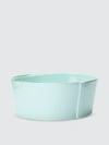 Vietri Lastra Medium Serving Bowl In Aqua