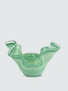 Vietri Onda Glass Medium Bowl In Green