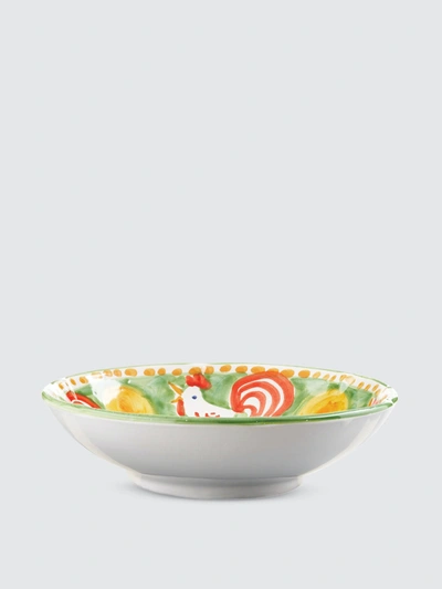 Vietri Gallina Coupe Pasta Bowl In Green