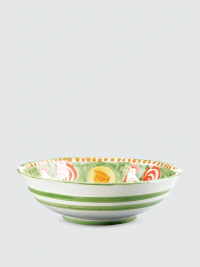 Vietri Campagna Large Serving Bowl In Green