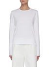 The Row Kabira Oversized Brushed Cotton-jersey T-shirt In White