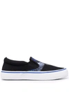 MARCELO BURLON COUNTY OF MILAN WINGS-PRINT SLIP-ON SNEAKERS