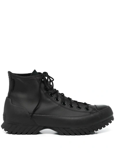 Converse Chuck Taylor Lug-sole High-top Sneakers In Schwarz