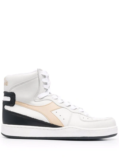 Diadora Mi Basket High-top Sneakers In Grau