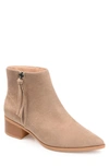 Journee Collection Comfort Foam Sadiya Bootie In Taupe