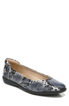 Naturalizer Flexy Skimmer Ballet Flats In Blue Grey