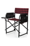 Oniva Outdoor Directors Folding Chair In Red