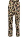 PALM ANGELS CAMOUFLAGE-PRINT TRACK PANTS