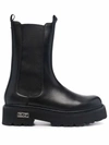 Cult Calf-length Boots In Black
