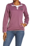 L.l.bean L.l. Bean Airlight Knit Pullover In Bramble Berry Heather