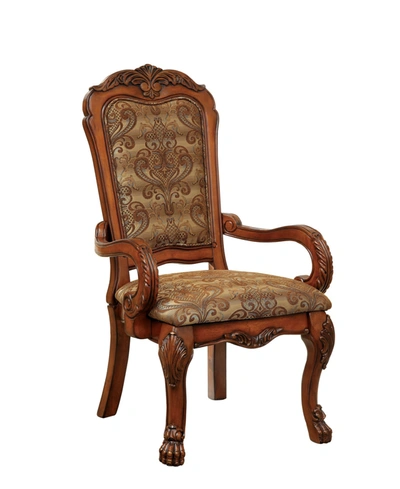 Furniture Of America Douglass Antique Oak Armchair (set Of 2) In Brown