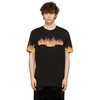 MASTERMIND JAPAN BLACK & ORANGE FRAME T-SHIRT