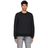 SOLID HOMME BLACK TWILL SWEATER