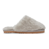 MOU GREY CLOSED TOE SHEEPSKIN SLIPPERS