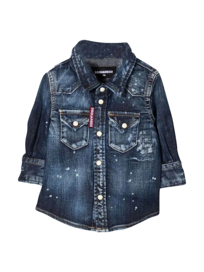 Dsquared2 Kids' Boy Denim Shirt