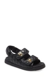 Steve Madden Margie Sandal In Black Multi ModeSens