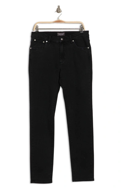 Slate And Stone Mercer Skinny Jeans In Faded Black