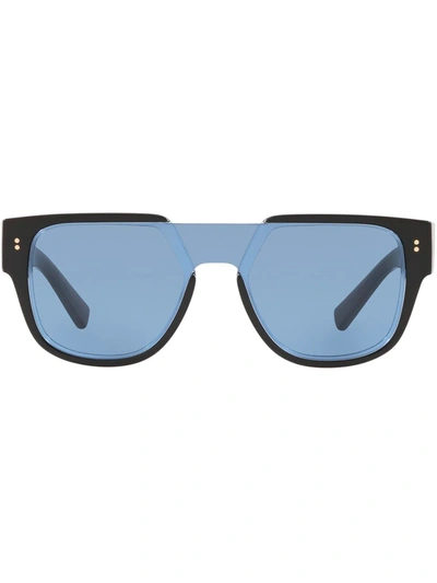 Dolce & Gabbana Square-frame Tinted Sunglasses In Black