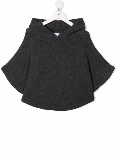 Knot Kids' Hooded Cashmere Jumper In Grey