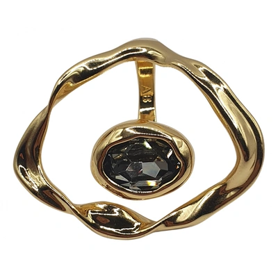 Pre-owned Alexis Bittar Ring In Gold