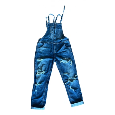 Pre-owned Shop ★ Art Jumpsuit In Blue