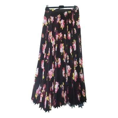 Pre-owned Msgm Maxi Skirt In Multicolour