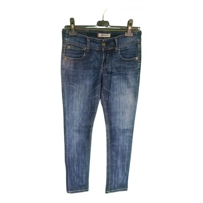 Pre-owned Levi's Slim Jeans In Blue