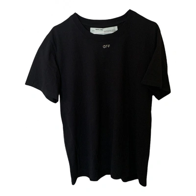 Pre-owned Off-white T-shirt In Black